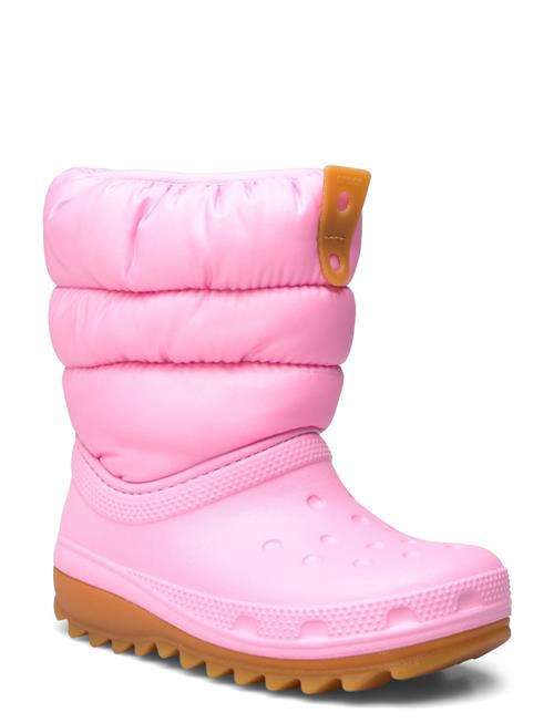 Se Classic Neo Puff Boot T Crocs Pink ved Booztlet