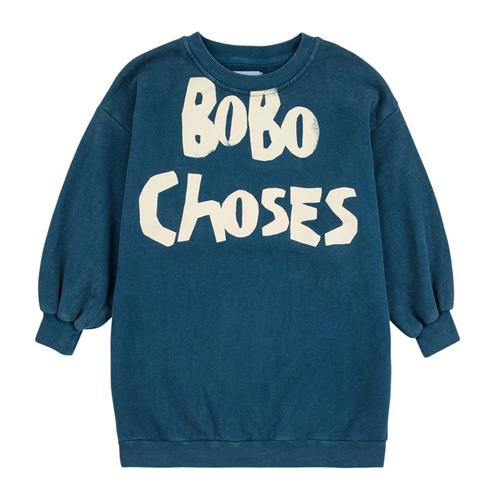 Se Bobo Choses Lang Sweatshirt Midnight Blue | Blå | 6-7 years ved Babyshop