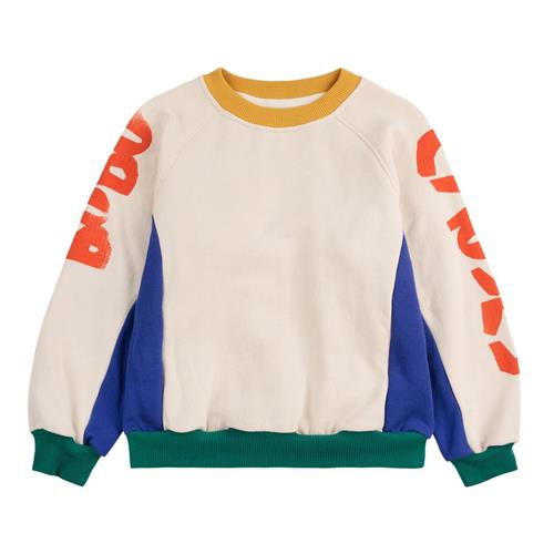 Bobo Choses Color Block Sweatshirt Multicolor | Hvid | 4-5 years