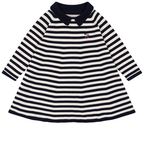 Konges Sløjd Venton Knit Kjole Navy Stripe | Blå | 2 years