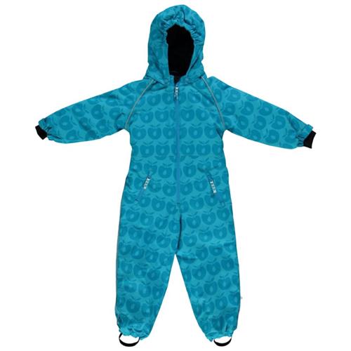 Se Småfolk Flyverdragt Apples Blue | Blå | 5-6 years ved Babyshop