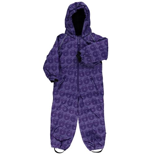 Se Småfolk Flyverdragt Apples Purple | Lilla | 5-6 years ved Babyshop