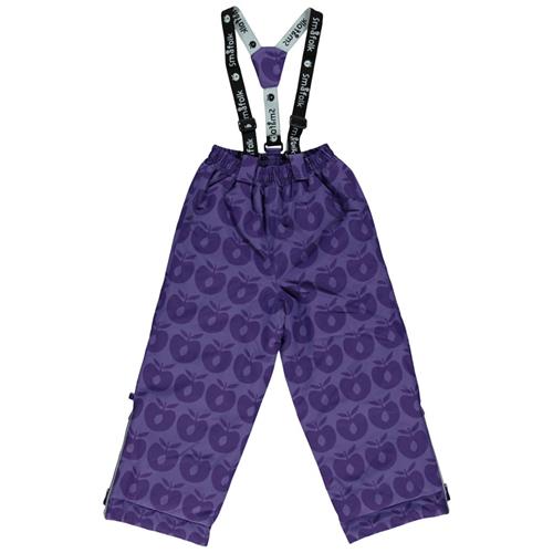 Småfolk Skibukser Apples Purple | Lilla | 1-2 years