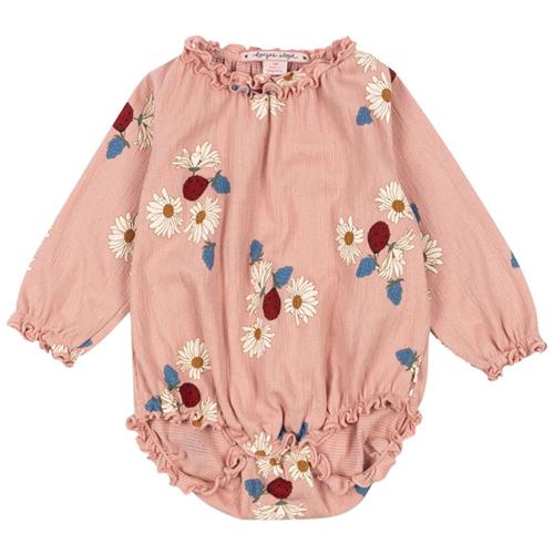 Se Konges Sløjd Chleo Body Ladybug Daisy Blush | Lyserød | 9 months ved Babyshop