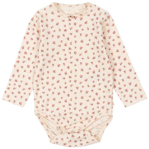 Se Konges Sløjd Basislangærmet Body Bloomie |  | 12 months ved Babyshop