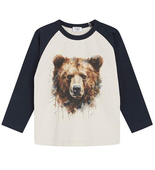 Se Hust and Claire Hust and Claire Bluse - Anton - Navy/Bjørn ved KidsWorld