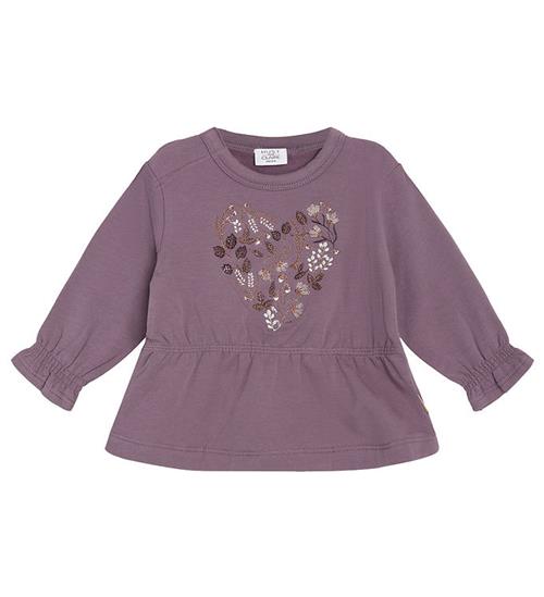 Hust and Claire Hust and Claire Sweatshirt - Sara - Dark Plum