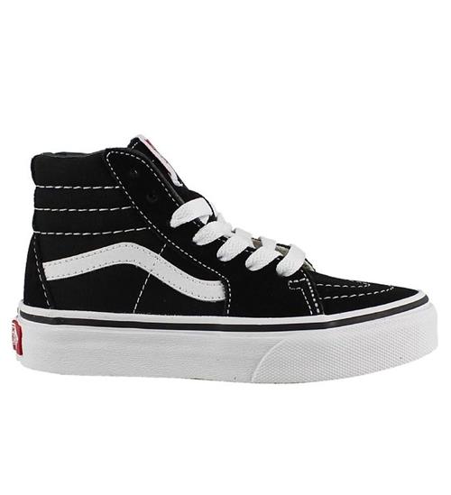 Se Vans Sko - SK8-HI - Sort m. Hvid ved KidsWorld