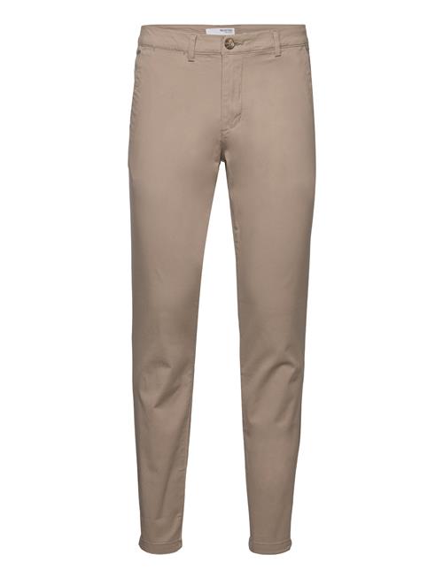 Slh175-Slim New Miles Flex Pant Noos Selected Homme Beige