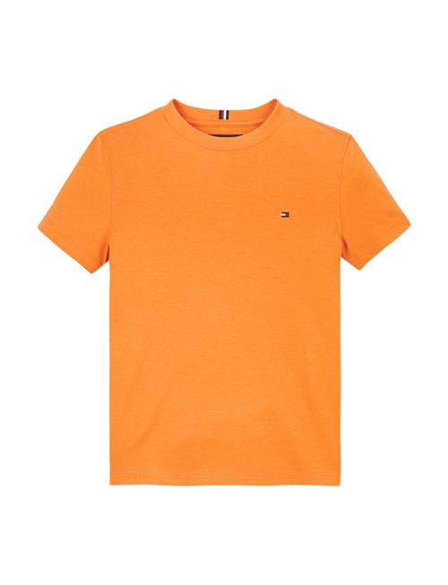 Se Tommy Hilfiger Essential Cotton Tee S/S Tommy Hilfiger Orange ved Booztlet