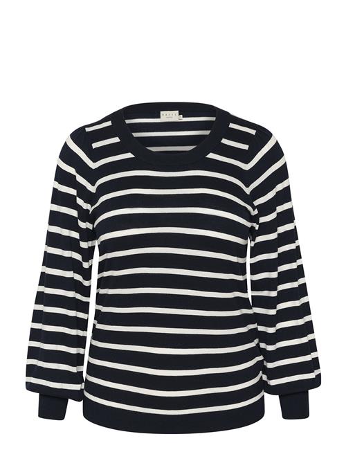 Kcmiana Knit Pullover Kaffe Curve Navy