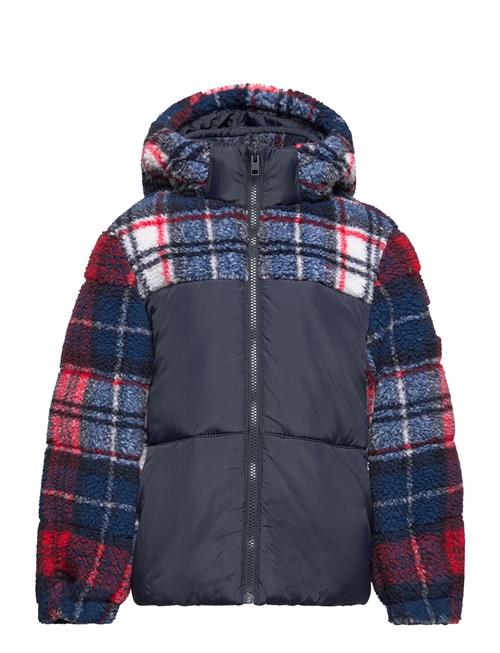 Se Tommy Hilfiger Sherpa Check Jacket Tommy Hilfiger Patterned ved Booztlet