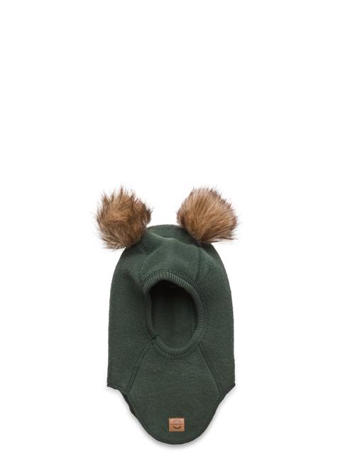 Wool Fullface W. Pom Pom Mikk-line Green