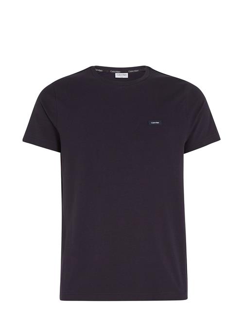 Se Calvin Klein Stretch Slim Fit T-Shirt Calvin Klein Navy ved Booztlet