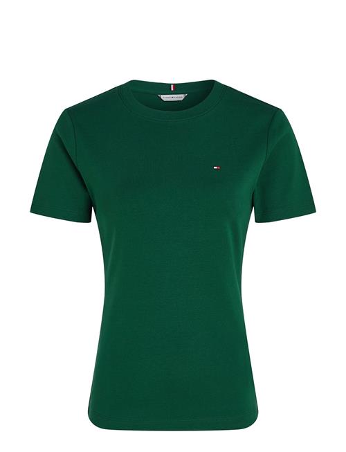 Tommy Hilfiger Slim Cody C-Nk Ss Tommy Hilfiger Green