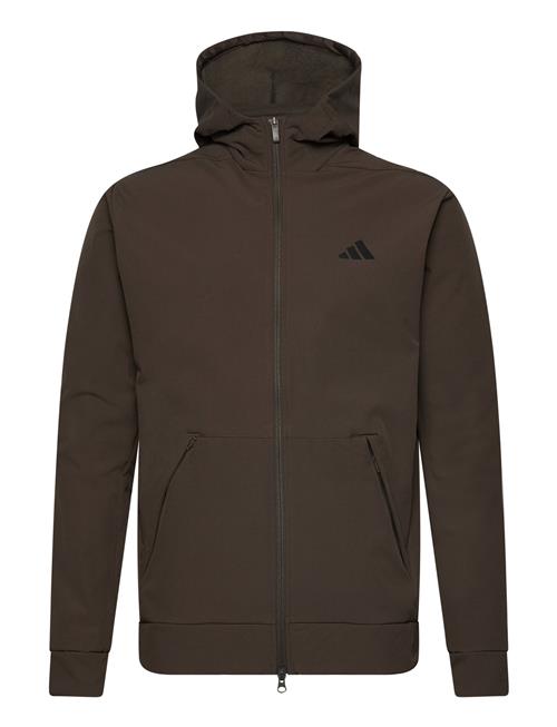 D4T Cold.rdy Full-Zip Hoodie Adidas Performance Brown