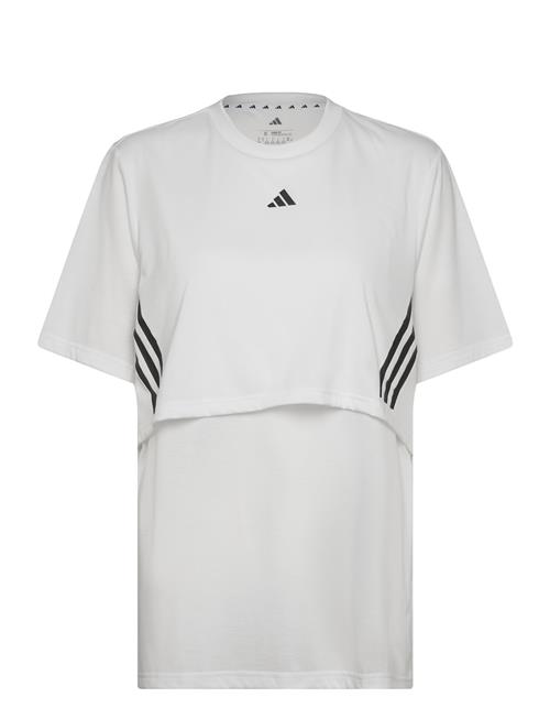 Se Mat Tee Adidas Performance White ved Booztlet