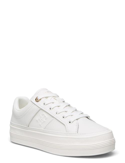 Se Tommy Hilfiger Essential Vulc Sneaker Monogram Tommy Hilfiger White ved Booztlet