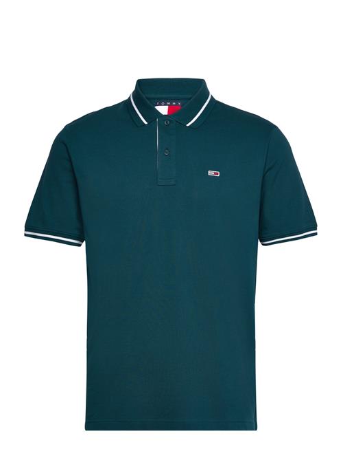 Tommy Jeans Tjm Reg Tipped Polo Ss Tommy Jeans Green