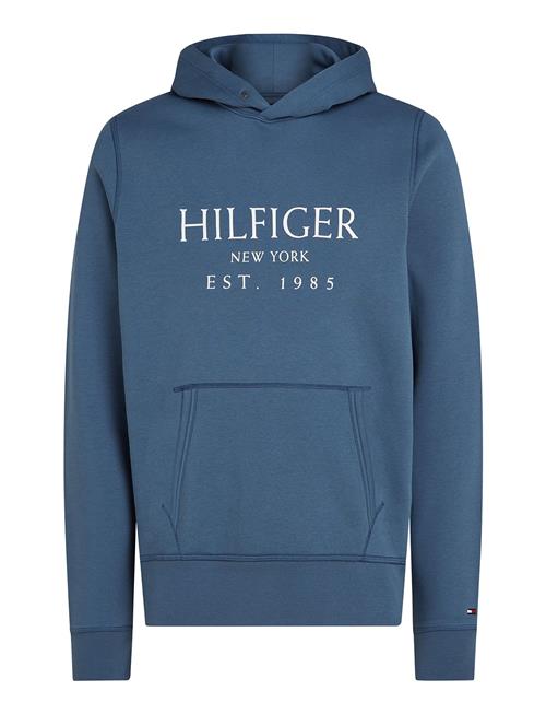 Se Tommy Hilfiger Big Hilfiger Hoody Tommy Hilfiger Blue ved Booztlet