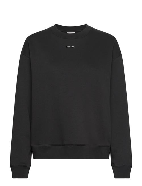 Calvin Klein Nano Logo Crew Neck Sweatshirt Calvin Klein Black