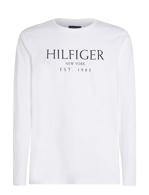 Big Hilfiger Ls Tee Tommy Hilfiger White