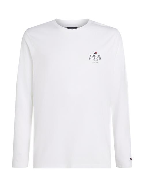 Tommy Hilfiger Hilfiger Stack Ls Tee Tommy Hilfiger White