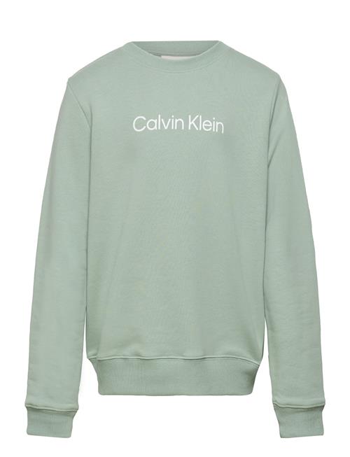 Se Calvin Klein Inst. Logo Regular Cn Calvin Klein Green ved Booztlet