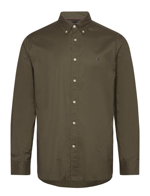 Flex Poplin Rf Shirt Tommy Hilfiger Khaki