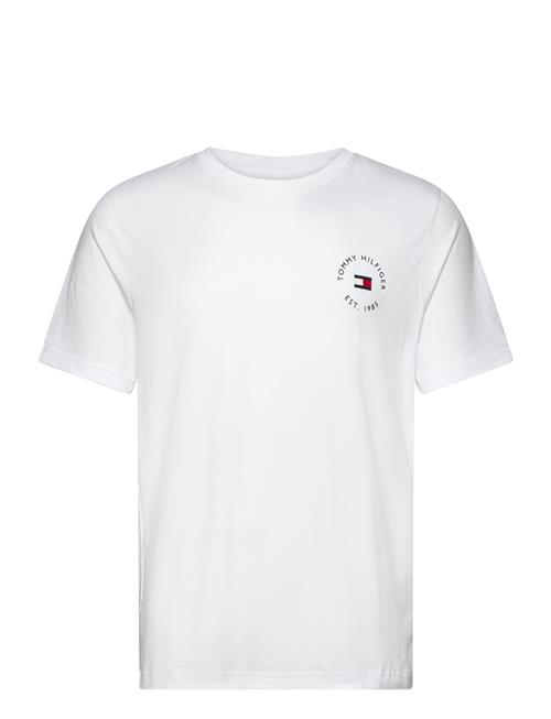 Tommy Hilfiger Roundle Logo Chest Tee Tommy Hilfiger White