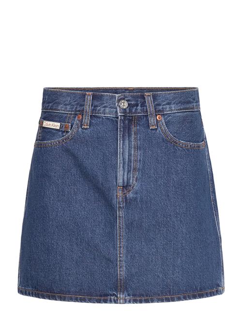 Calvin Klein Jeans Hero High Rise Mini Skirt Calvin Klein Jeans Blue