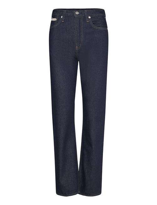 Se Calvin Klein Jeans High Rise Straight Calvin Klein Jeans Navy ved Booztlet