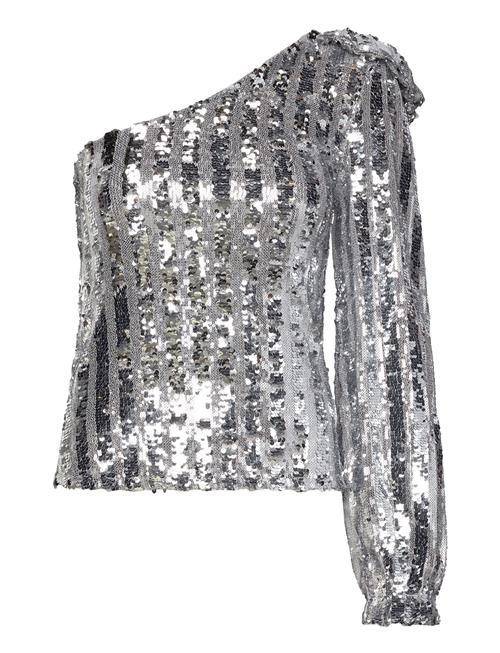 Vero Moda Vmefi Shoulder Ls Top Jrs Vero Moda Silver