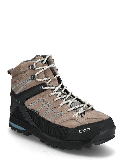 Se CMP Moon Wmn Mid Vibram Boot Wp CMP Beige ved Booztlet