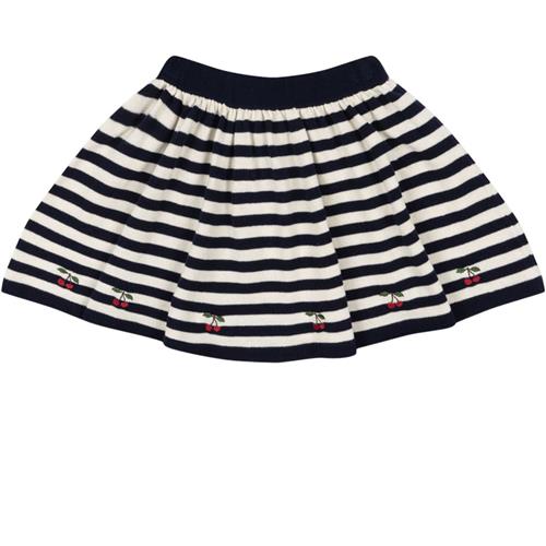 Konges Sløjd Venton Knit Skirt Navy Stripe | Blå | 3 years