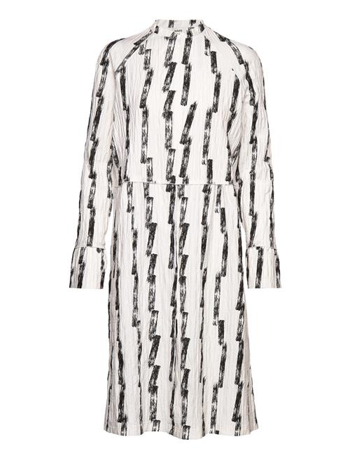 Mads Nørgaard Chakra Dupina Dress - Aop Mads Nørgaard White