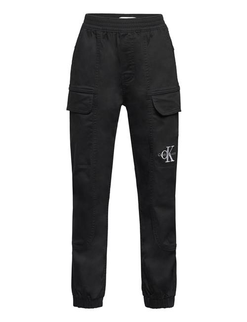 Calvin Klein Sateen Cargo Pants Calvin Klein Black