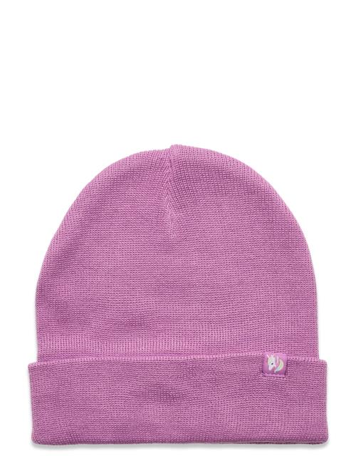 Knitted Beanie Fold Up Small K Lindex Pink