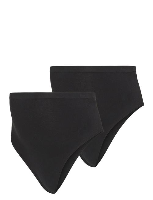 Se Mamalicious Mlheal Cotton G-String 2-P A. Noos Mamalicious Black ved Booztlet