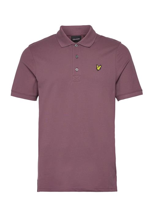 Lyle & Scott Plain Polo Shirt Lyle & Scott Purple