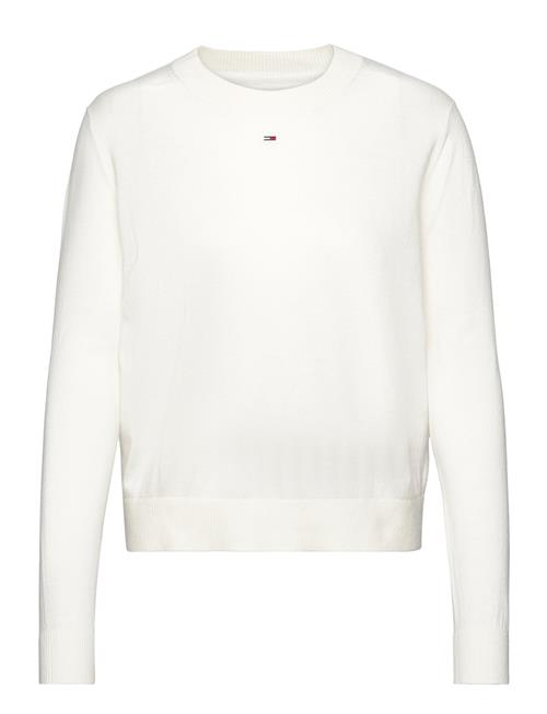 Tommy Jeans Tjw Essential Crew Neck Sweater Tommy Jeans White