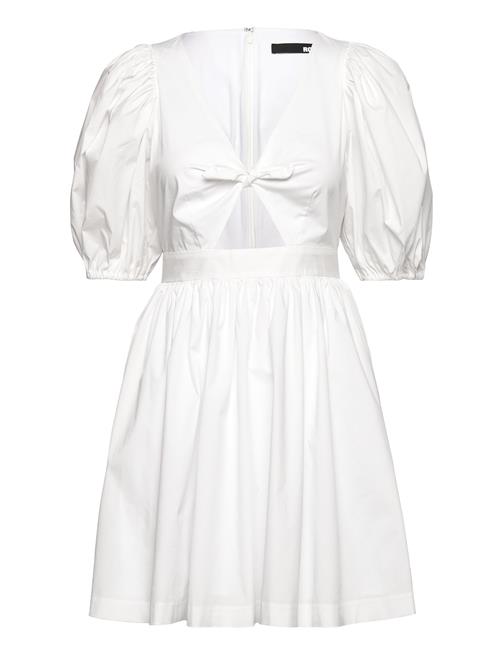 ROTATE Birger Christensen Puff Sleeve Mini Dress ROTATE Birger Christensen White