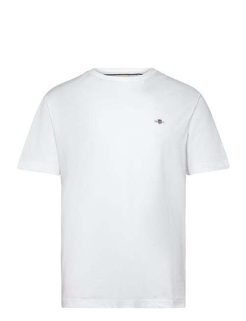 GANT Emb Archive Shield Tshirt GANT White