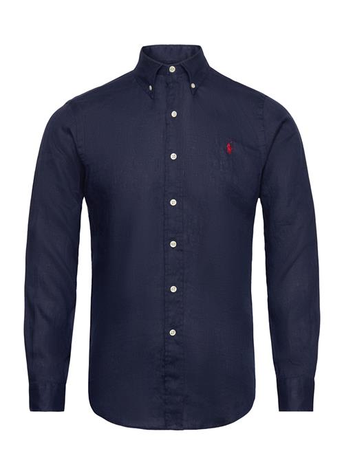 Polo Ralph Lauren Custom Fit Linen Shirt Polo Ralph Lauren Blue