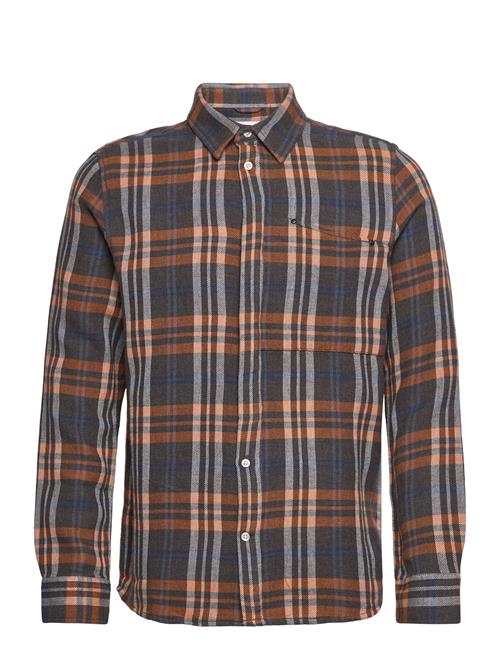 Knowledge Cotton Apparel Relaxed Checked Shirt - Gots/Vegan Knowledge Cotton Apparel Patterned