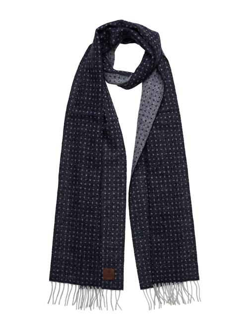 Se Amanda Christensen Double Face Scarf Amanda Christensen Navy ved Booztlet