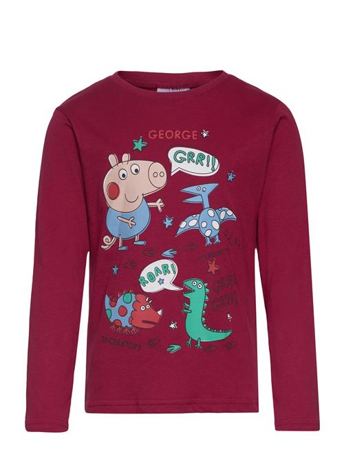 Peppa Pig Long-Sleeved T-Shirt Peppa Pig Red