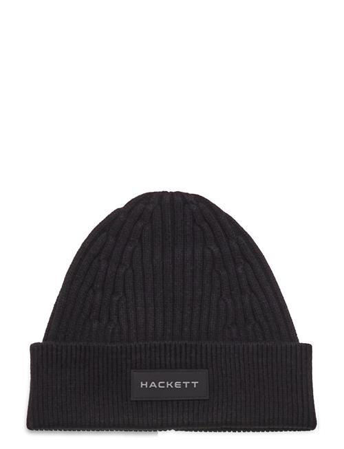 Se Hackett London Hs Storm Beanie Hackett London Black ved Booztlet