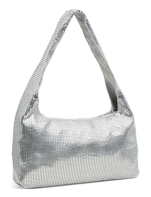 Se Pieces Pcrilla Metal Shoulder Bag Pieces Silver ved Booztlet