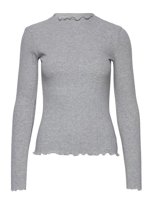 Se Karen By Simonsen Candacekb Ls Tee Karen By Simonsen Grey ved Booztlet